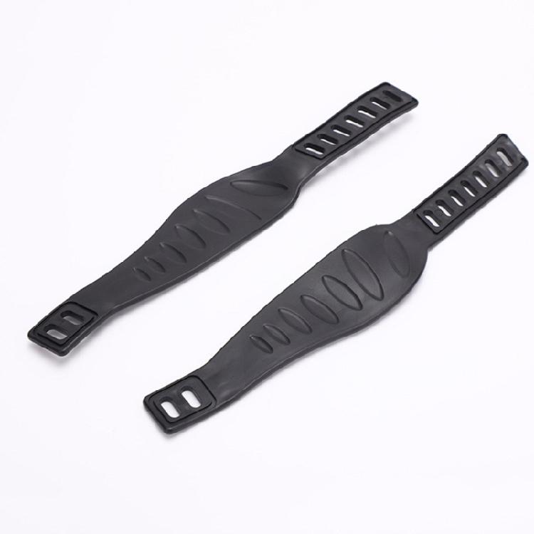 Elliptical Trainer Foot Pedals Exercise Bike Pedal with Strap Leg Training Fitness Device Footboard Easy to Install