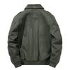 Winter lamb wool jacket men's thickened fur collar plush tooling cotton-padded jacket men's jacket casual