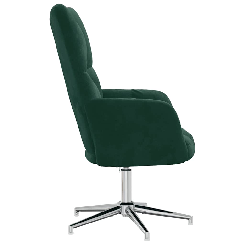 Relax Armchair Dark Green Velvet