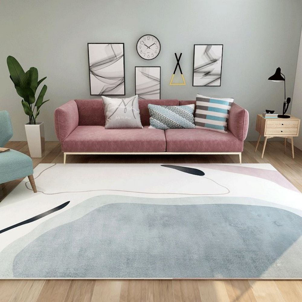 Nordic Carpet Living Room Bedroom Decoration Non-Slip Office Floor Mat Coffee Table Seating Area Blanket Kitchen Carpet