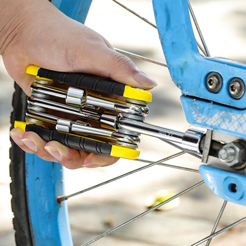 5-12mm Wrench Set Folding Socket Wrench Automobile Repair Tool Comfortable To Hold Compact And Lightweight Design