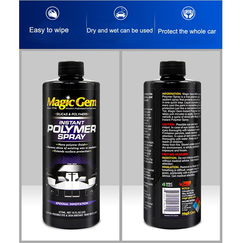 473ml Nano Ceramic Coating Liquid Glass Coating Rapid Agent Plating Super Hydrophobic Anti-Scratch Coating Paint