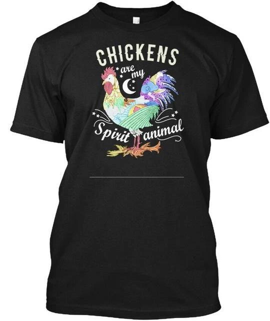 Chickens Are My Spirit Animal T shirt Made in the USA Size S to 5XL 3XL