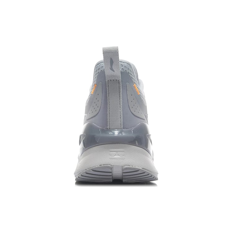 LiNing YueYing Element Shock Absorbers Slip Resistant Abrasion Resistant Breathable Low top Running Shoes Men's Gray ARHR223-3