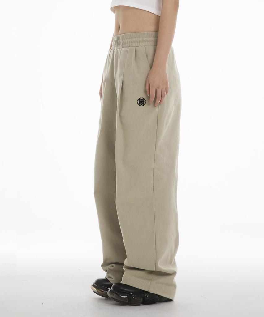 Paensyo 2Tuck Work Pants - Beige