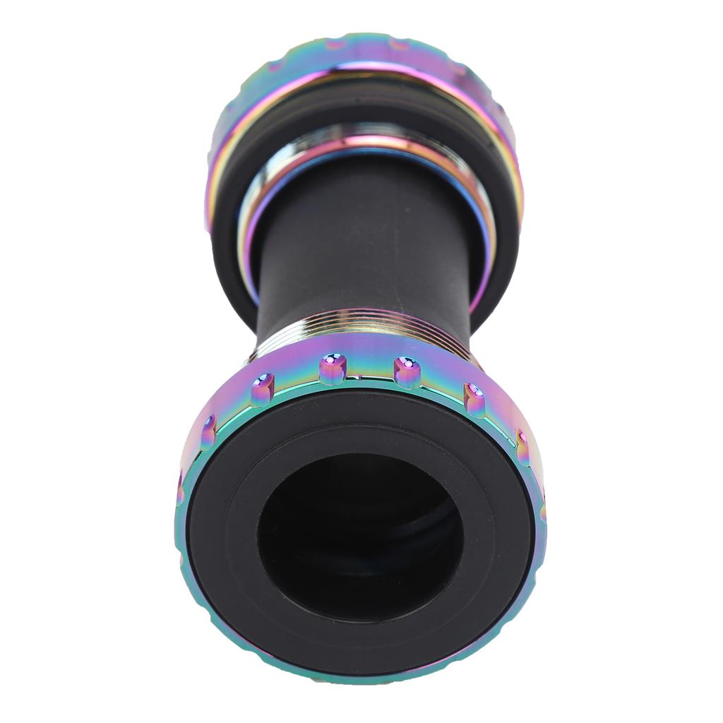 Bike Bottom Bracket, CNC Turning Aluminum Alloy Waterproof Sealed Bearing, for Mountain Road Fixed Gear Folding Bike 68 73mm