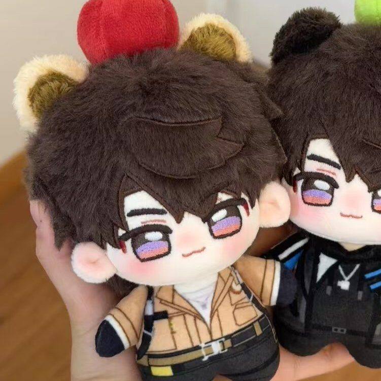 Stuffed Love and Deepspace 10cm Rafayel Xavier Sylus Zayne Plush Doll Starfish Cotton Collectible Pendant Toy for Children Adult