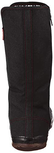 Fukuyama Rubber Men's Oyakata Tora-san 29 Light Work Cloth Shoes, Black/Red, Size 27cm, 3E