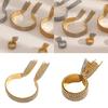 Sophisticated Ring Jewelry 18K Gold Plated Tassels Chain Ring Bracelet Stainless Steel Sophisticated Jewelry