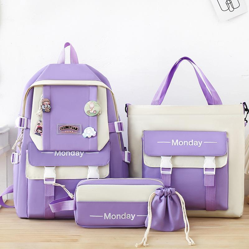 School Bag, Primary School Girl, Junior High School Student, Middle School Student, College Student, Cute High-value Backpack, Backpack.