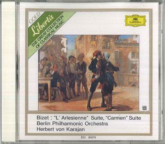 

CD BIZET BERLIN PHILHARMONIC ORCHESTR Arlesian Woman Suite No. 1 Arlesia DCI81979 DEUTSCHE GRAMMO Japan Classical Used