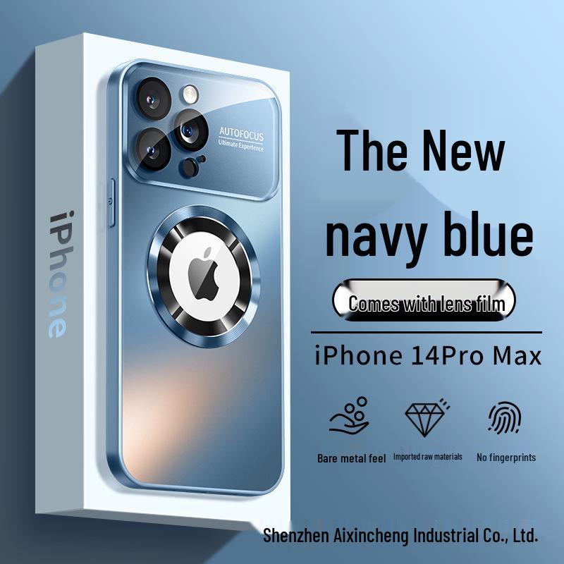 Apple 14 Pro Max MagSafe kompatibilní matné sklo pouzdro na iPhone 16