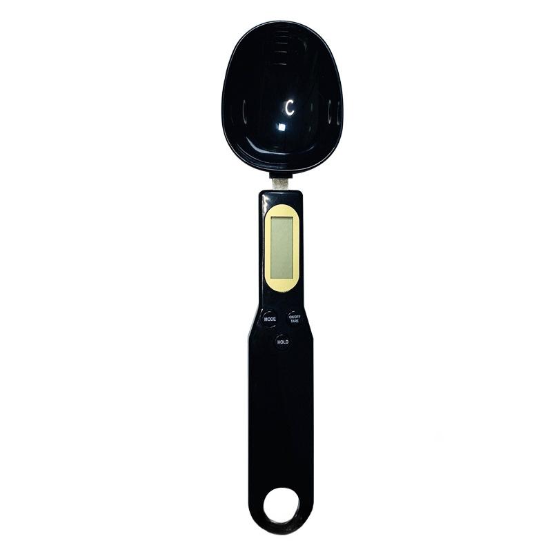 

Ложка ABS цифровые лабораторные кухонные весы электронные граммы LCD 500 0,1 г современная семья 1PC чёрный