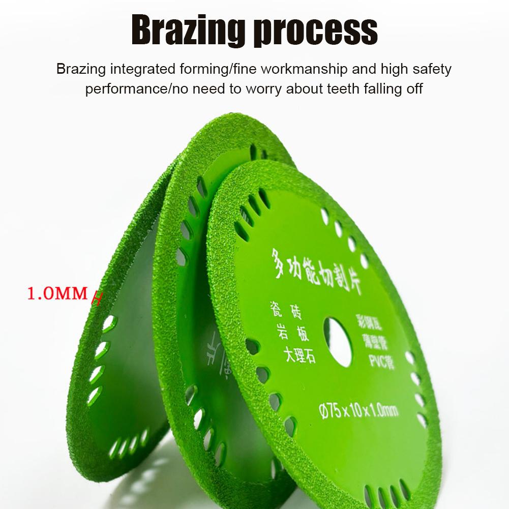 1-10pcs Diamond Marble Saw Blades Jade Crystal Wine Bottles Ceramic Tile Grinding Cutting Tool Multifunctional Cutting Disc