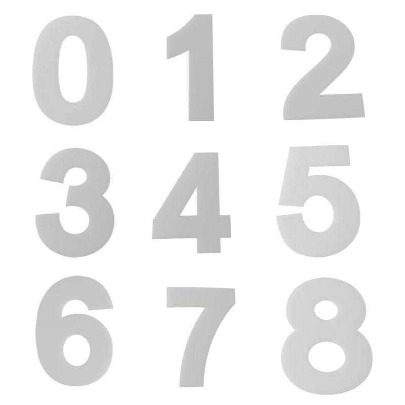 VIE LENTE Number Cake Mold 9pcs DIY Number Form Design Chocolate Bakery Pastry Cake Decoration Tool Shape Cake Decoration Tool