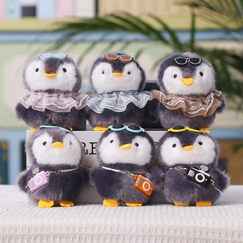 Penguin Plush Toy With Camera Design For Kids And Collectors