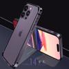 Lekkie etui zderzakowe ze stopu aluminium do iPhone 16 15 14 13 12 14 Pro Max Mini Plus XR Miękka silikonowa wyściółka Rama krawędzi Pokrowiec