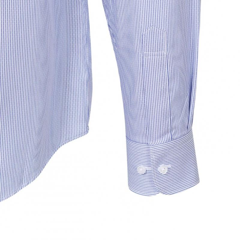 Daks 26ss Easy Care Cotton Blend Stripe Regular Fit Shirt Dmp1shdl120b1
