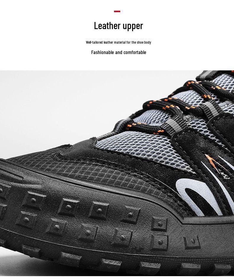 Men's Breathable Non-Slip Wear-Resistant Casual Outdoor Work Shoes