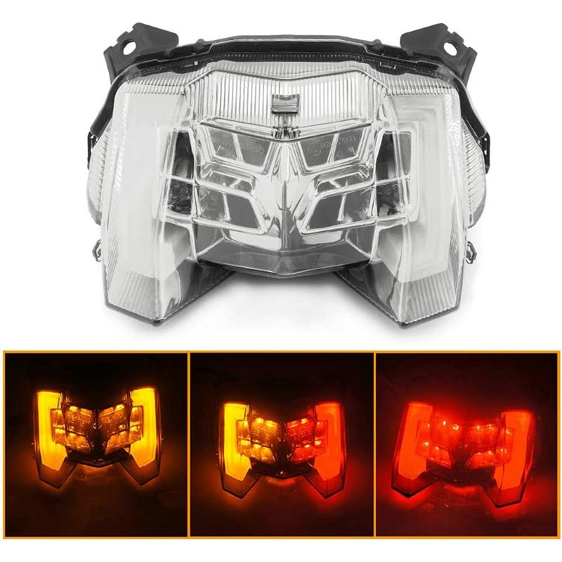 Motorcycle LED Brake Tail Light Turn Signal Lamp Rear Indicator for Yamaha MT09 FZ09 MT-09 FZ-09 2017-