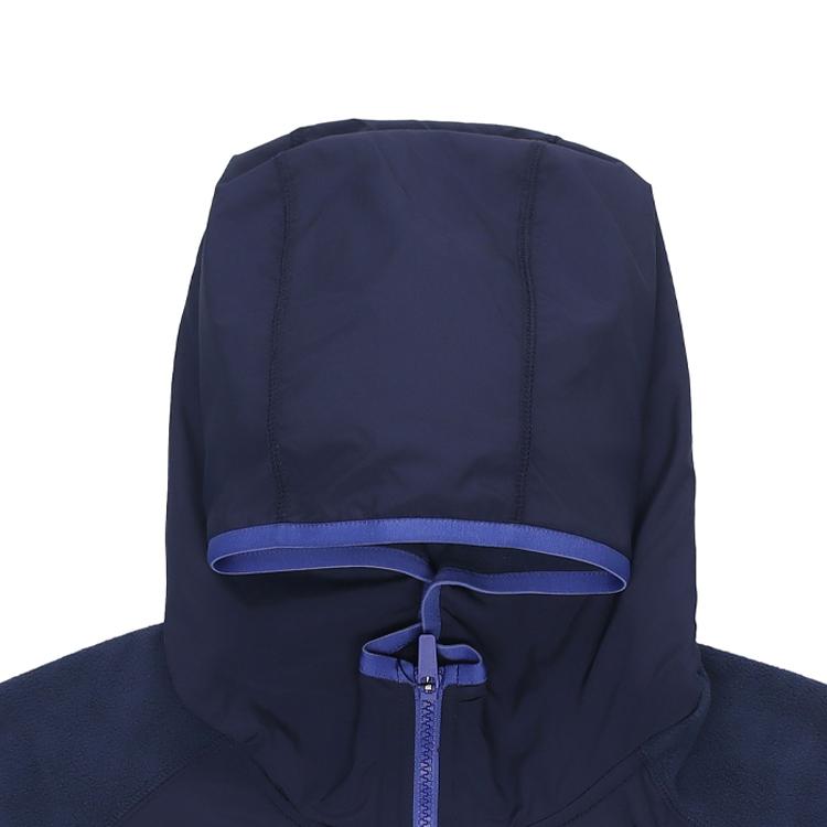 Nike Sportswear Full-Zip Hooded Fleece Jacket Men Outerwear Blue DM1220-410
