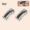 Lazy Shoe Lace Buckle 1 Pair Shoelace Metal Magnetic Lock Laces Clip No Tie for Sneakers Kids Adult Curved Fastener