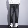 [Optional Fleece] Men's New Autumn/Winter Casual Lyocell Embroidered Drawstring Sports Pants