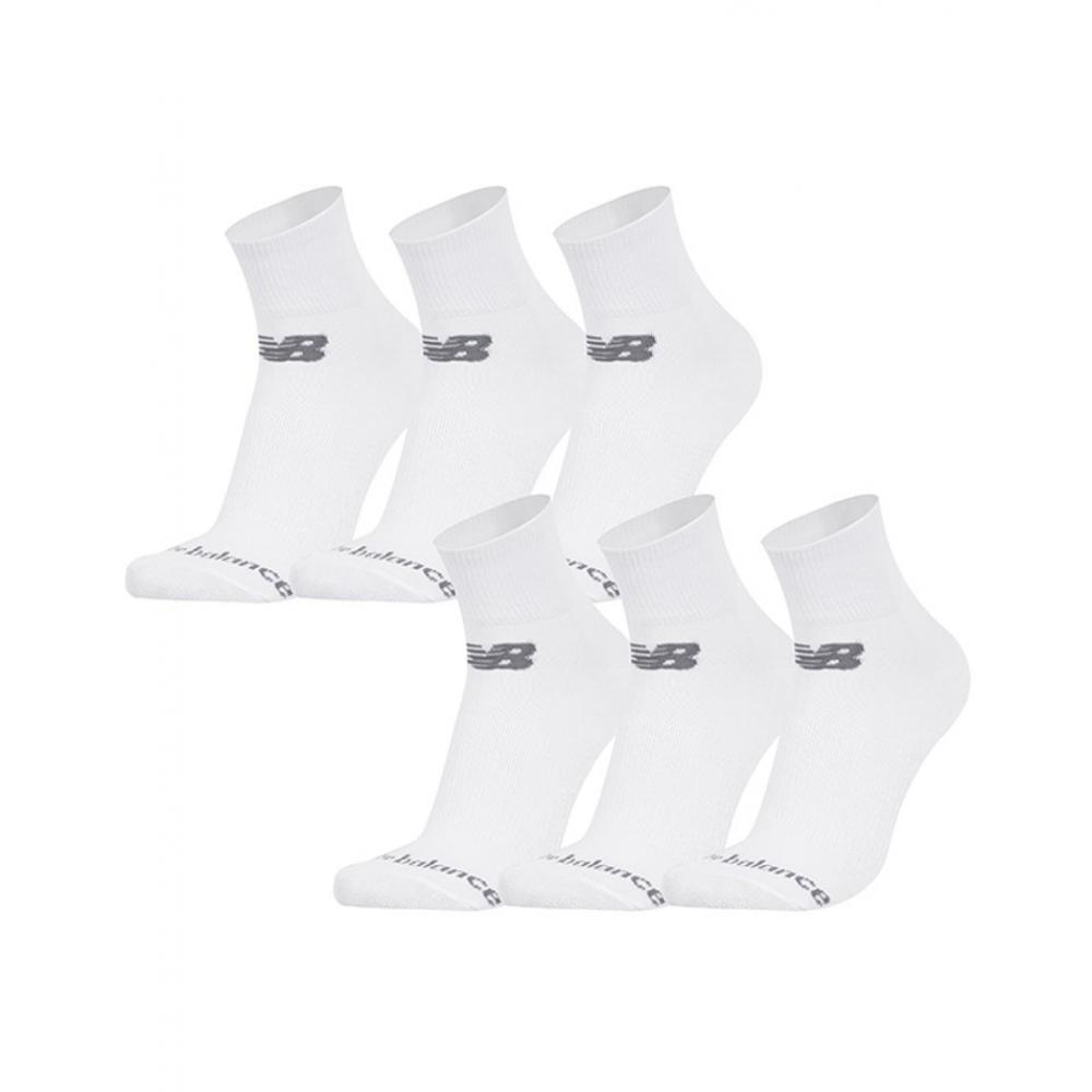 

New Balance Performance Cotton Flat Knit Socks 6 Pack LAS95236WTS