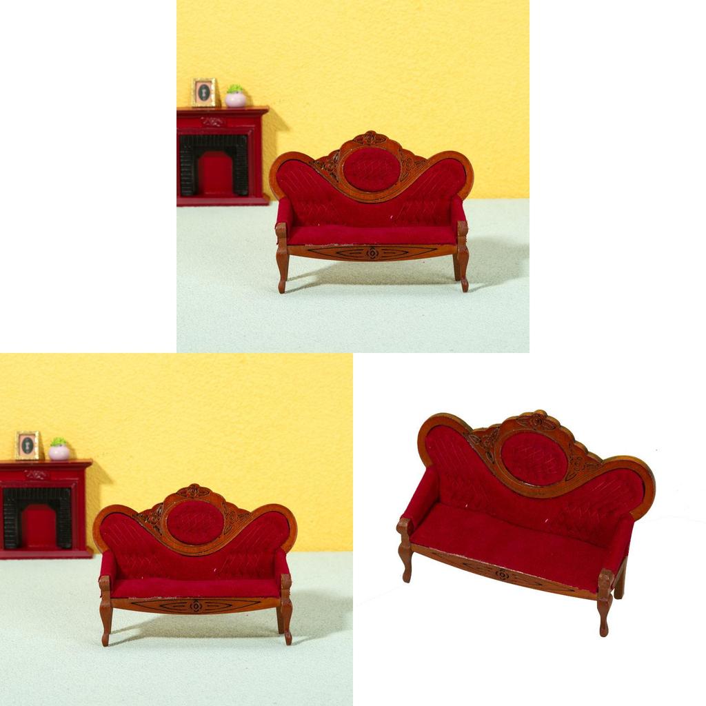 Wooden Dollhouse Miniature Furniture Set For Diy Collectors Home Decor