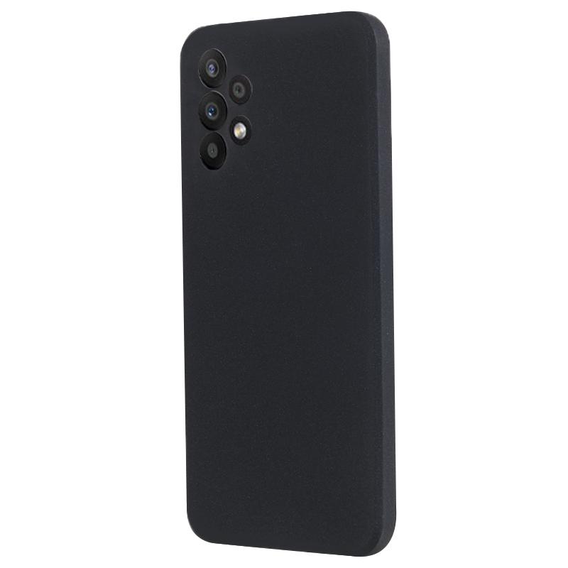 

Для Samsung Galaxy A13 4G/A13 (SM-A137) Чехол для 4G телефона Двусторонний матовый чехол из ТПУ Black