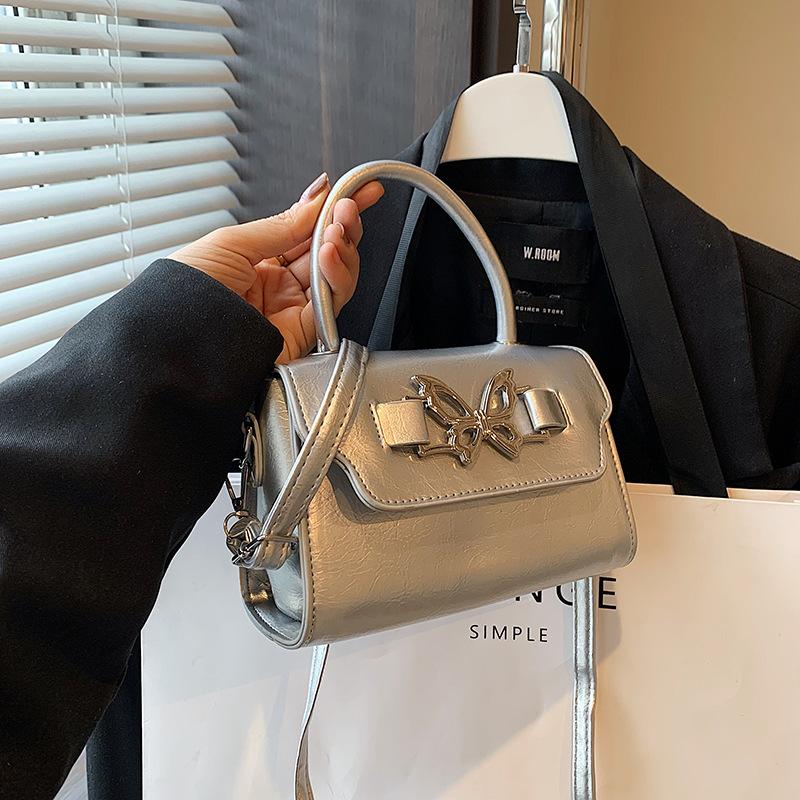 Fashion Gentle Texture Handbag Spring Versatile Messenger Small Square Bag