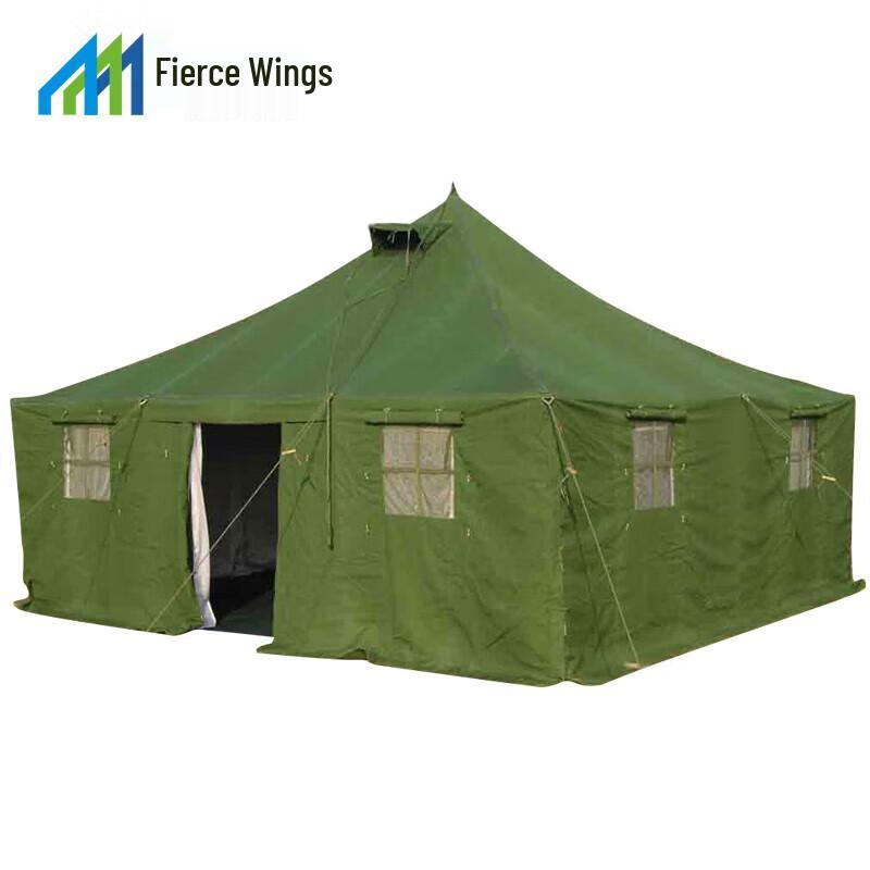 Lieyi 8-12 Person Emergency Canvas Tent 23 sqm
