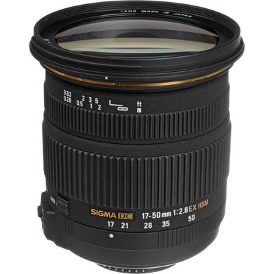 Sigma EX DC OS HSM Standardní zoom objektiv pro fotoaparáty Nikon 17-50mm F2.8 APS-C
