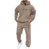 Men's Sweatshirt Suit Men's Solid Color Casual Sports Suit Sweatshirt Suit