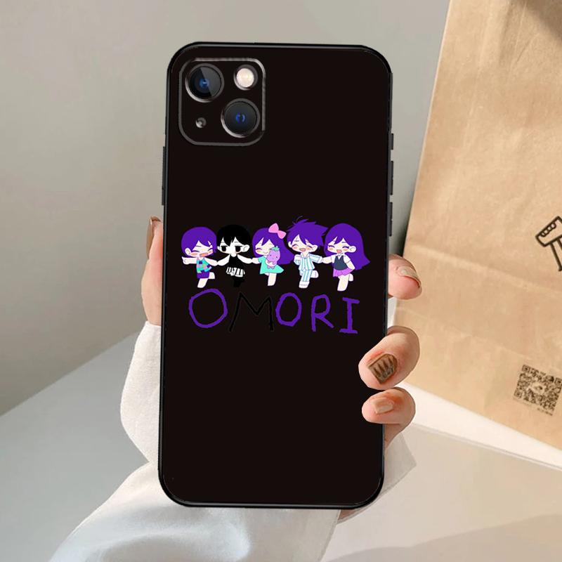 Omori Case Cover For iPhone 16 15 14 12 Pro Max 11 13 Pro Max X XR XS MAX Plus 12 Mini Coque