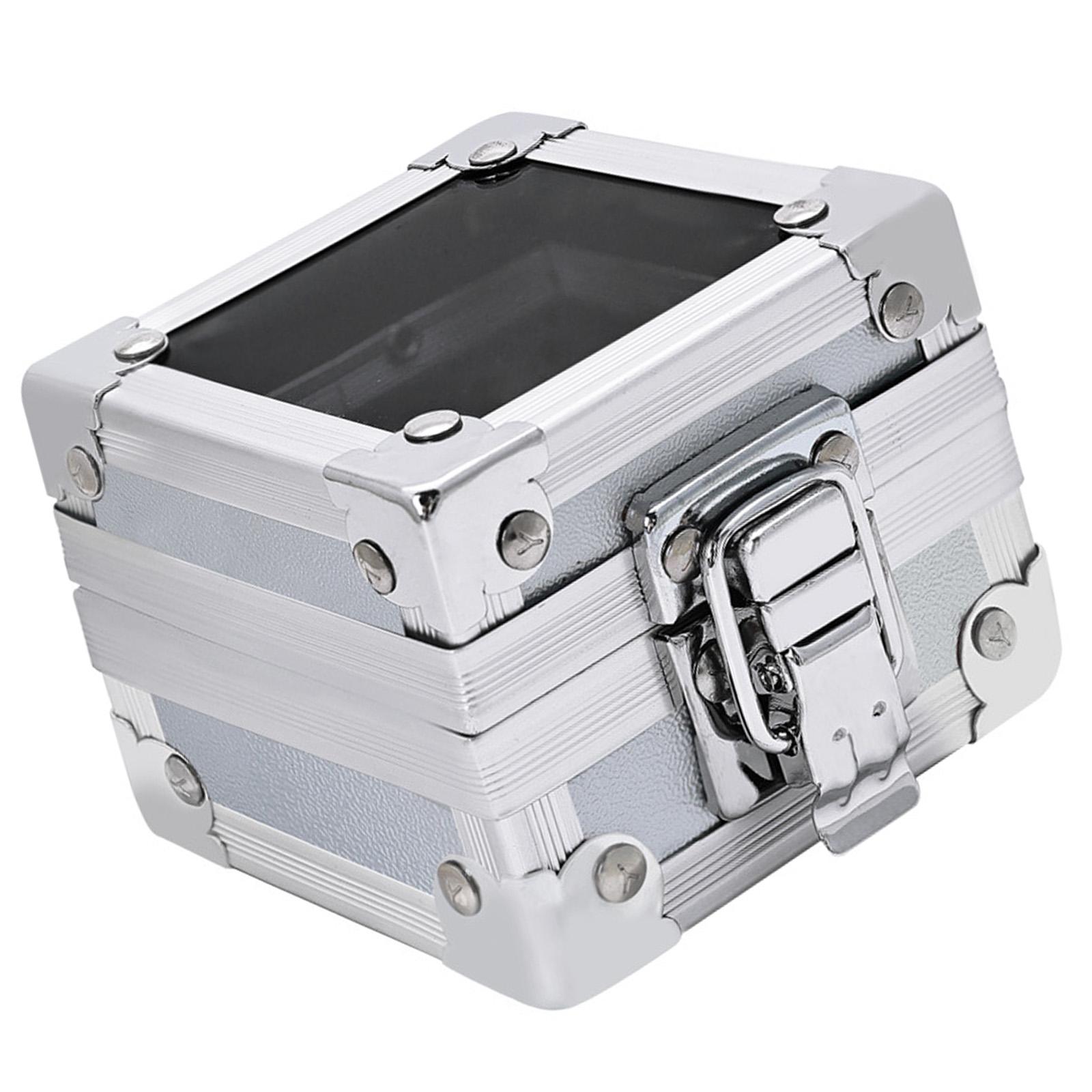 

Бокс-держатель для фрез для маникюра на 25 отверстий, пыленепроницаемый бокс для хранения головок для полировки ногтей, органайзер-контейнер для демонстрации фрез для маникюра