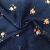 Women's Retro V-Neck Long Sleeve Floral A-Line Short Dress with Fitted Waist