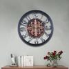 Retro Industrial Style Wall Clock Personalized Coffee Bar Quartz Clock Wall Wall Clock