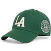 Unisex LA Leter Embroidery Snapback Baseball Caps Spring and Autumn Outdoor Use izable Fit Everyday Hats Sunscreen Hat