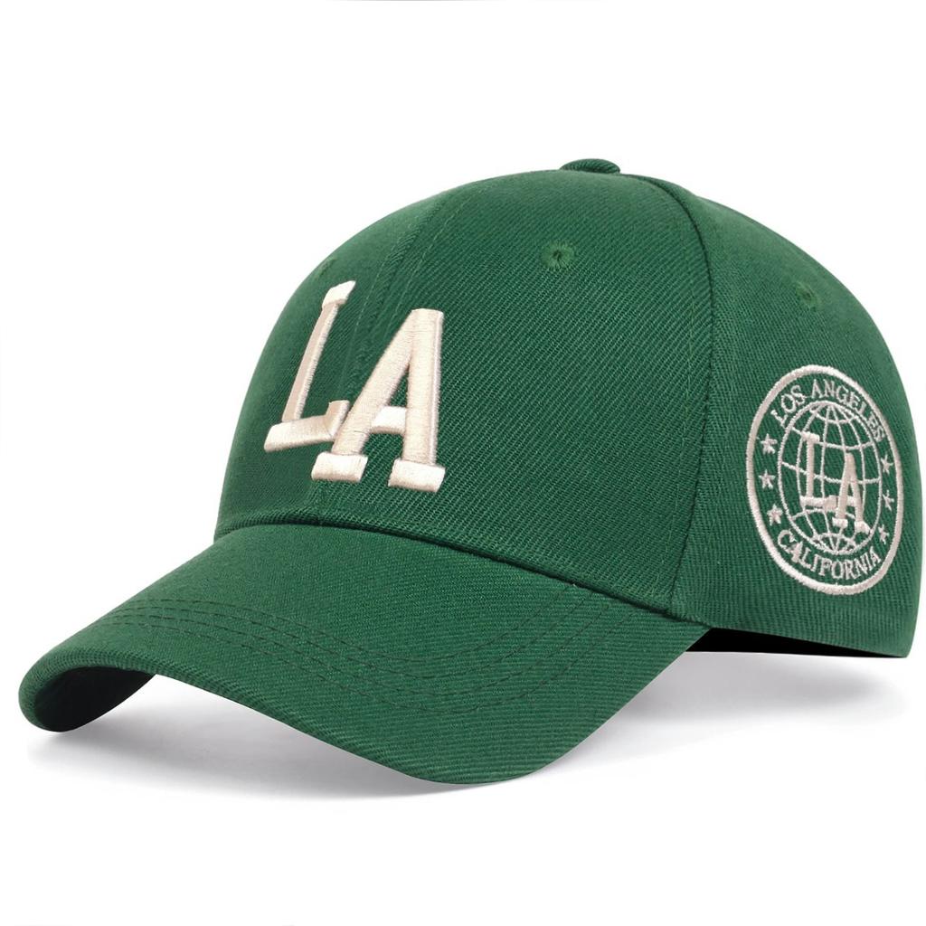 Unisex LA Leter Embroidery Snapback Baseball Caps Spring and Autumn Outdoor Use izable Fit Everyday Hats Sunscreen Hat