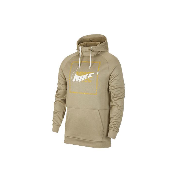 Nike Sweatshirts Men's Brown Hooded Moderate Other CU6732-342