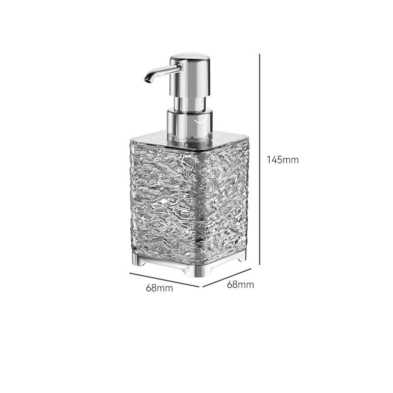 Hands Foaming Soap Dispenser Press-type Bathroom Liquid Soap Bottle Refillable Dish Soap Container Light Luxury Hand Washer