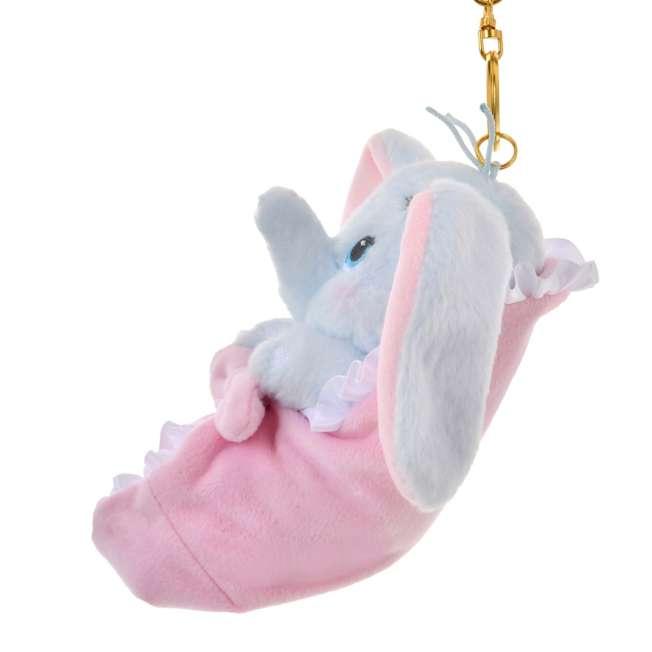 DISNEY Dumbo Plush Keychain ( Mellow Hug ) Japan NEW Disney Store