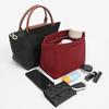 Handtaschen-Organizer-Einsatz Leichte Filz-Geldbörse mit innerem Reißverschluss-Design Langlebig Schützt Und Organisiert Geldbörse Tägliche Nutzung