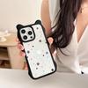 Full Screen of Stars Ins Wind iPhone15promax Cute Cat Ears Huawei Apple 14 Pro Mobile Phone Case New
