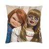 Good Guys Childs Play Chucky Cushion Covers xcm Velvet Killer Doll Overalls Pillow Case Sofa Square Pillowcase Decoration