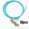 LC/UPC OM3 Fiber Optic Pigtails MM G652D SX Core 0.9Mm Optical Pigtail LSZH Jacket
