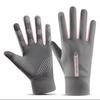 Summer women's sunscreen gloves women's spring UV protection thin short ice silk cool outdoor sunscreen breathable