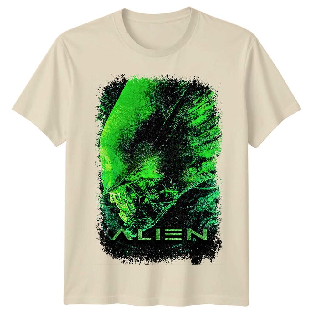 Alien 1979 Movie Poster Inspired TShirt Retro Classic Film Graphic Tee Unisex