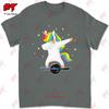 Maglietta KJ61 con Unicorno che fa il Dab mentre pattina su Onewheel